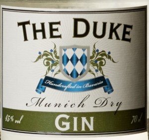 The Duke Gin Etikett